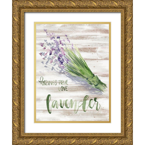 Green Witch II Gold Ornate Wood Framed Art Print with Double Matting by Parker, Jennifer Paxton