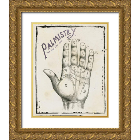 Mystical II Gold Ornate Wood Framed Art Print with Double Matting by Parker, Jennifer Paxton