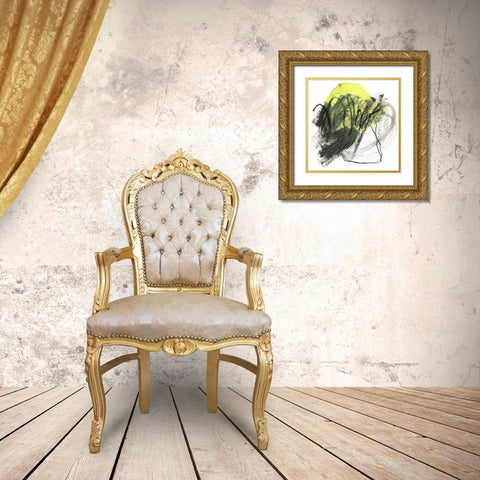 Expansion I Gold Ornate Wood Framed Art Print with Double Matting by Parker, Jennifer Paxton