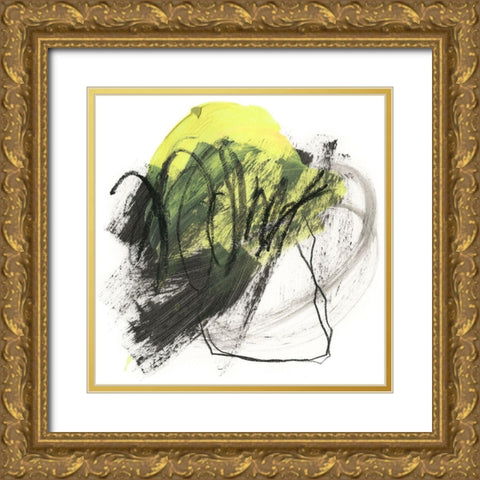 Expansion I Gold Ornate Wood Framed Art Print with Double Matting by Parker, Jennifer Paxton