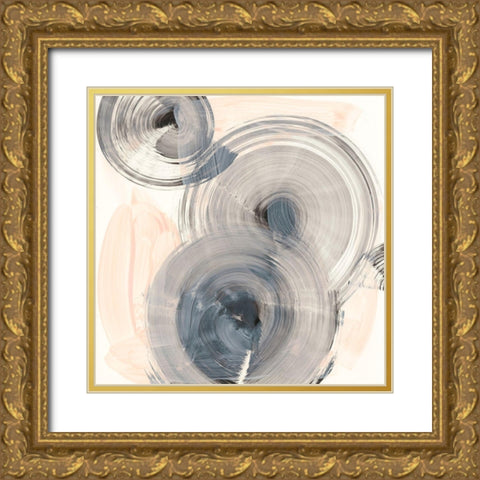 Spin Around I Gold Ornate Wood Framed Art Print with Double Matting by Harper, Ethan