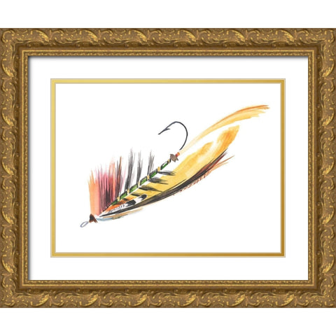 Lure II Gold Ornate Wood Framed Art Print with Double Matting by Parker, Jennifer Paxton