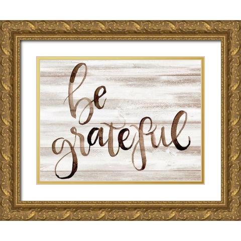 Farmhouse Be-s II Gold Ornate Wood Framed Art Print with Double Matting by Parker, Jennifer Paxton