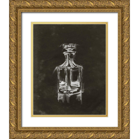 Crystal Barware II Gold Ornate Wood Framed Art Print with Double Matting by Harper, Ethan