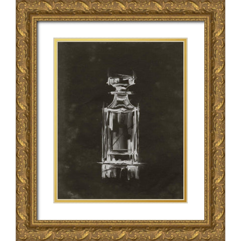 Crystal Barware III Gold Ornate Wood Framed Art Print with Double Matting by Harper, Ethan