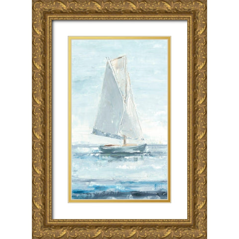 Sailors Delight I Gold Ornate Wood Framed Art Print with Double Matting by Harper, Ethan