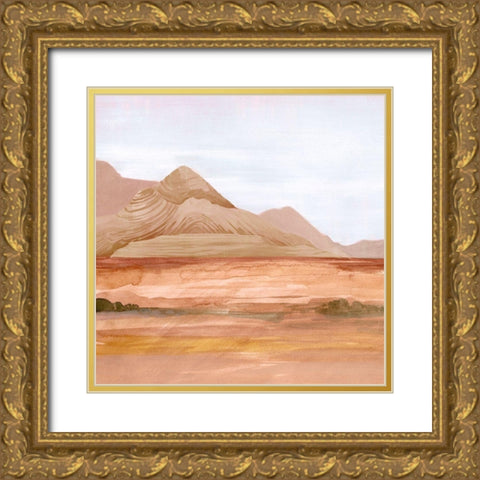 Desert Formation I Gold Ornate Wood Framed Art Print with Double Matting by Parker, Jennifer Paxton