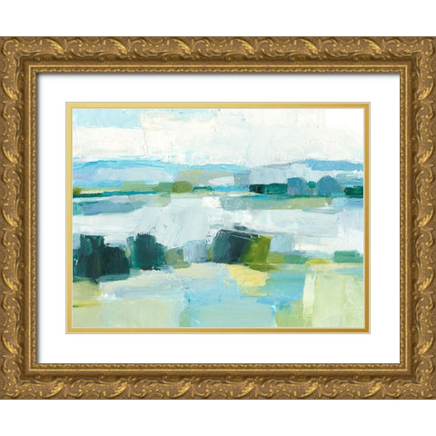 Cool Summer I Gold Ornate Wood Framed Art Print with Double Matting by Harper, Ethan