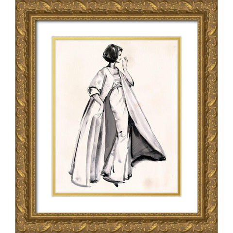 The Winning Look II Gold Ornate Wood Framed Art Print with Double Matting by Parker, Jennifer Paxton