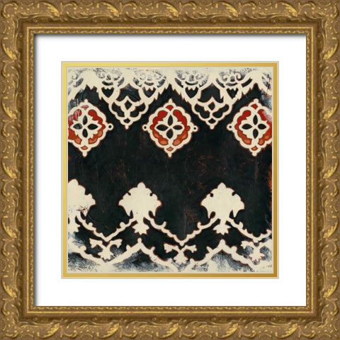 Bolero I Gold Ornate Wood Framed Art Print with Double Matting by Zarris, Chariklia