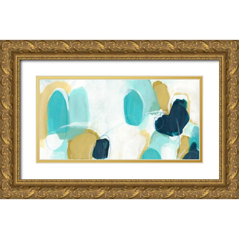 Boundless II Gold Ornate Wood Framed Art Print with Double Matting by Vess, June Erica