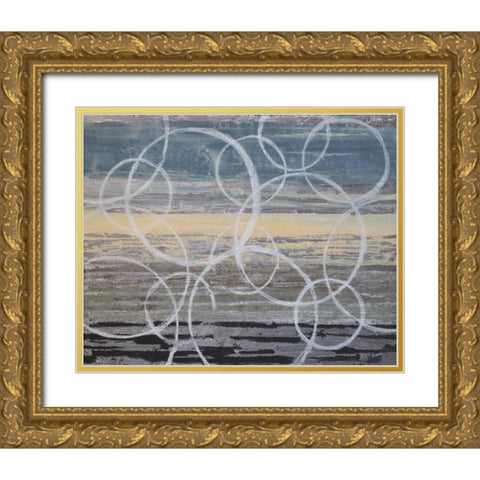 Coin Toss I Gold Ornate Wood Framed Art Print with Double Matting by Avondet, Natalie