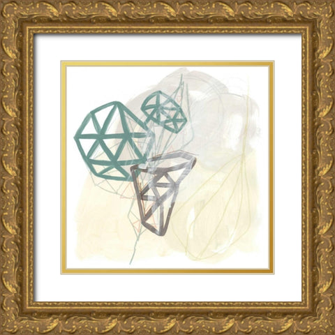 Infinite Object I Gold Ornate Wood Framed Art Print with Double Matting by Vess, June Erica
