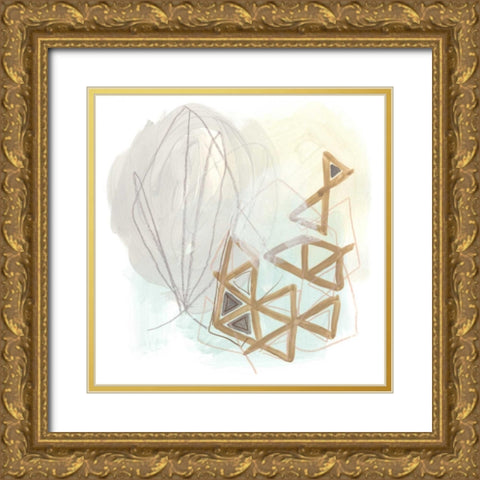 Infinite Object II Gold Ornate Wood Framed Art Print with Double Matting by Vess, June Erica