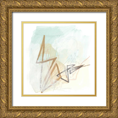 Infinite Object V Gold Ornate Wood Framed Art Print with Double Matting by Vess, June Erica
