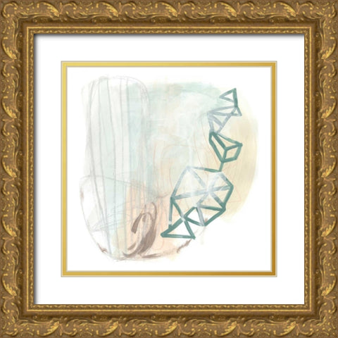 Infinite Object VI Gold Ornate Wood Framed Art Print with Double Matting by Vess, June Erica