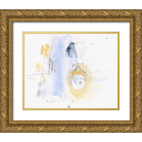 Gathering Remnants I Gold Ornate Wood Framed Art Print with Double Matting by Parker, Jennifer Paxton
