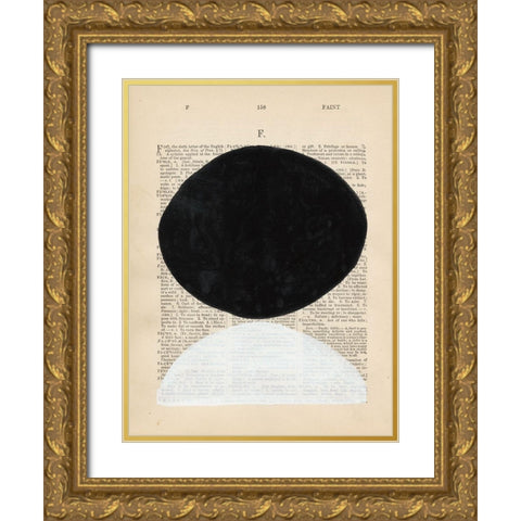 Modern Definition I Gold Ornate Wood Framed Art Print with Double Matting by Stramel, Renee W.