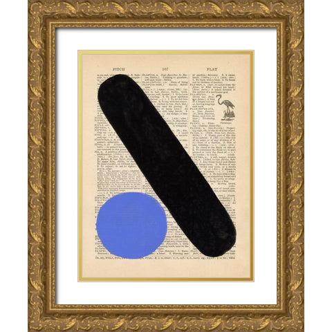 Modern Quotation IV Gold Ornate Wood Framed Art Print with Double Matting by Stramel, Renee W.