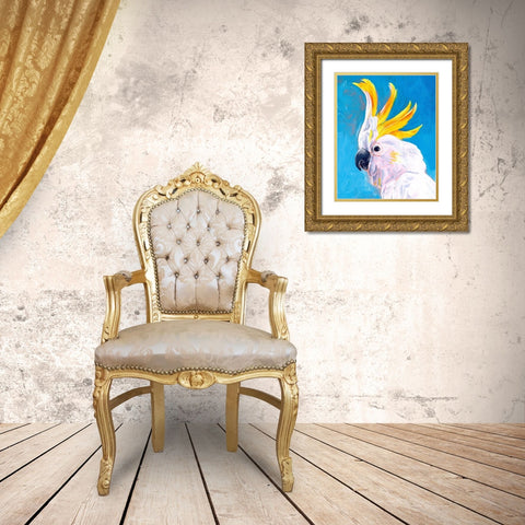 Neon Mohawk I Gold Ornate Wood Framed Art Print with Double Matting by Parker, Jennifer Paxton