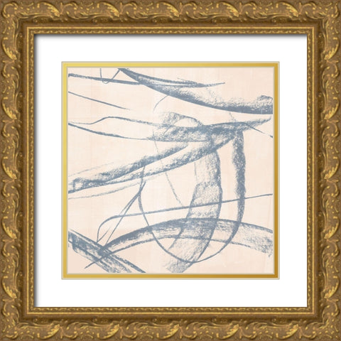 Open Weave I Gold Ornate Wood Framed Art Print with Double Matting by Parker, Jennifer Paxton