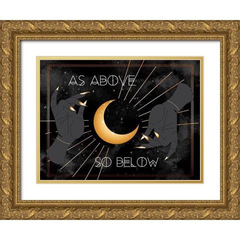 In the Golden Dawn I Gold Ornate Wood Framed Art Print with Double Matting by Parker, Jennifer Paxton