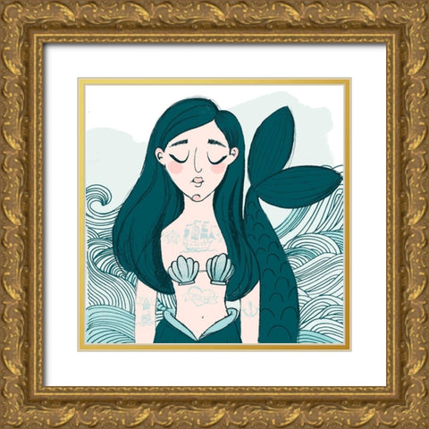 Skilled Sailor II Gold Ornate Wood Framed Art Print with Double Matting by Parker, Jennifer Paxton