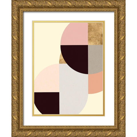 Wonder Wheels II Gold Ornate Wood Framed Art Print with Double Matting by Warren, Annie