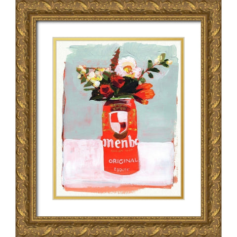 Centerpiece I Gold Ornate Wood Framed Art Print with Double Matting by Parker, Jennifer Paxton