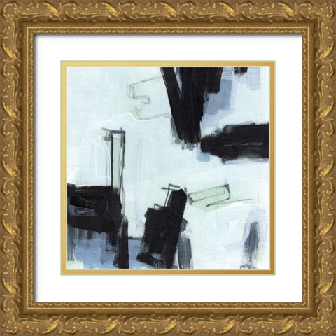 Fractal Sky II Gold Ornate Wood Framed Art Print with Double Matting by Parker, Jennifer Paxton