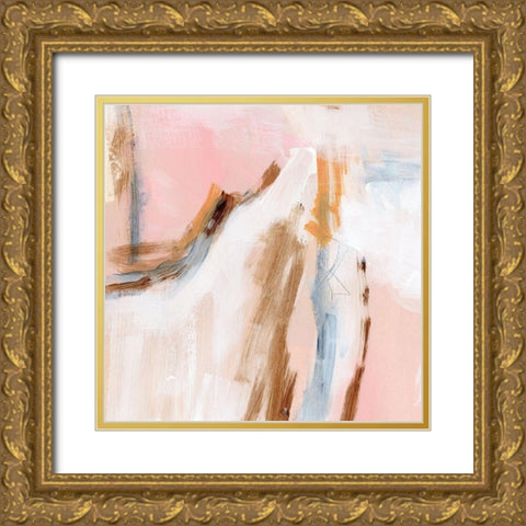 Salt Flat Tracks VI Gold Ornate Wood Framed Art Print with Double Matting by Parker, Jennifer Paxton