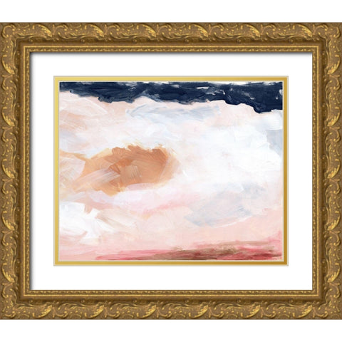 Dusk Clouds I Gold Ornate Wood Framed Art Print with Double Matting by Parker, Jennifer Paxton