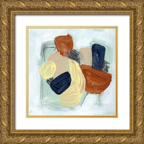 Rudimentary II Gold Ornate Wood Framed Art Print with Double Matting by Parker, Jennifer Paxton