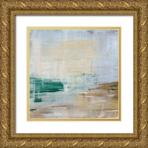 Lake Breeze I Gold Ornate Wood Framed Art Print with Double Matting by Parker, Jennifer Paxton