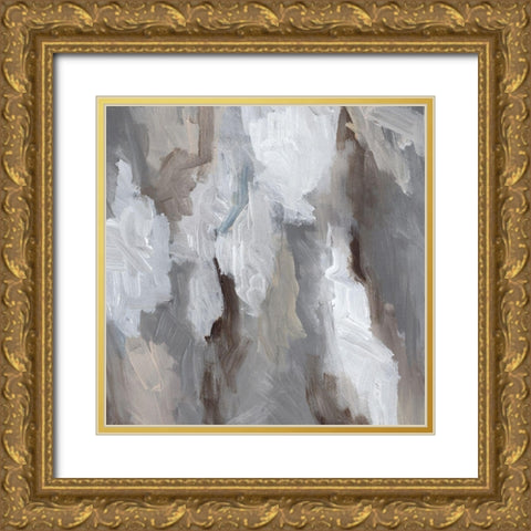 Cloudy Shapes I Gold Ornate Wood Framed Art Print with Double Matting by Parker, Jennifer Paxton