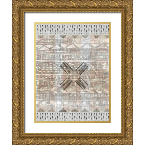 Traders Tapestry III Gold Ornate Wood Framed Art Print with Double Matting by Parker, Jennifer Paxton