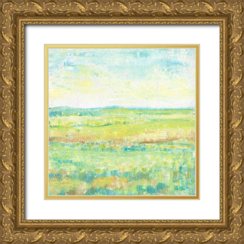Sunny Summertime II Gold Ornate Wood Framed Art Print with Double Matting by OToole, Tim