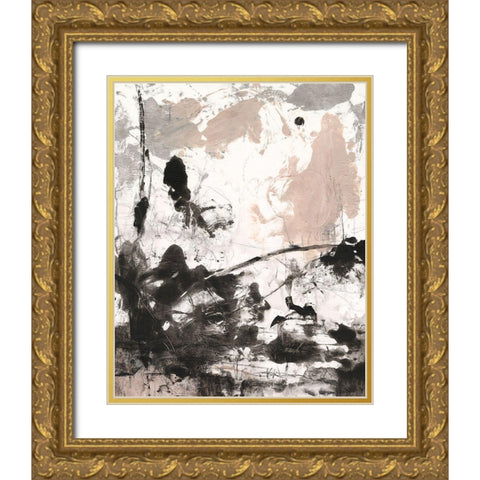 Disarray II Gold Ornate Wood Framed Art Print with Double Matting by OToole, Tim
