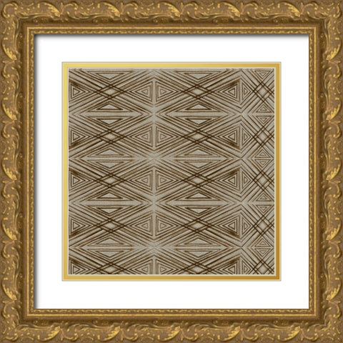 Skyline Study II Gold Ornate Wood Framed Art Print with Double Matting by Wang, Melissa