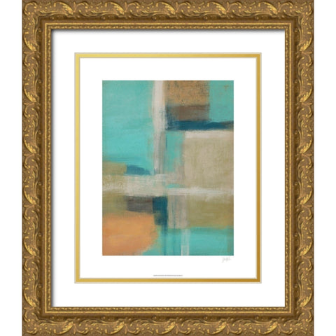 Smoke and Mirrors I Gold Ornate Wood Framed Art Print with Double Matting by Vess, June Erica