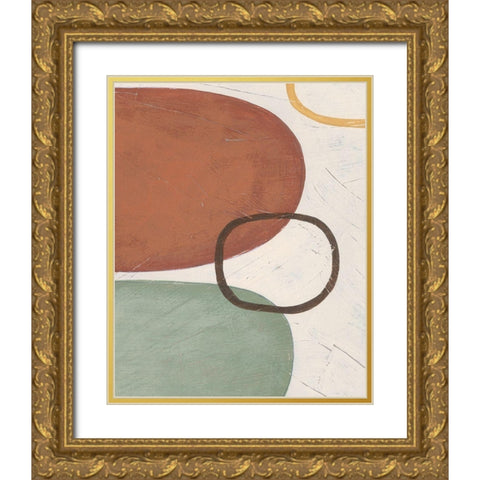 Demitasse VII Gold Ornate Wood Framed Art Print with Double Matting by Vess, June Erica