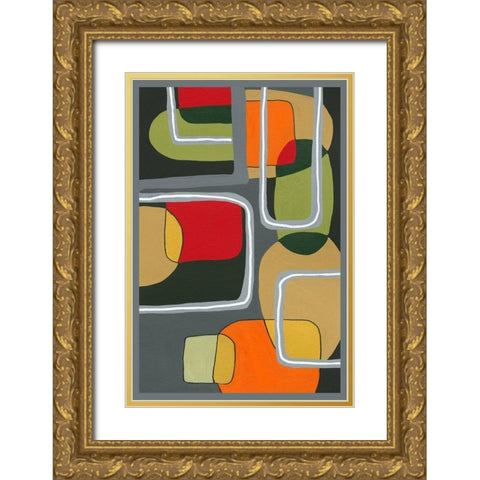 Possibilities II Gold Ornate Wood Framed Art Print with Double Matting by Taylor, Kris