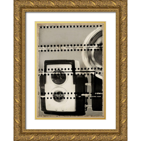 Camera Obscura I Gold Ornate Wood Framed Art Print with Double Matting by Vision Studio