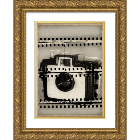 Camera Obscura II Gold Ornate Wood Framed Art Print with Double Matting by Vision Studio