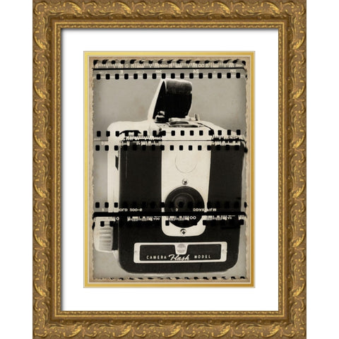 Camera Obscura III Gold Ornate Wood Framed Art Print with Double Matting by Vision Studio