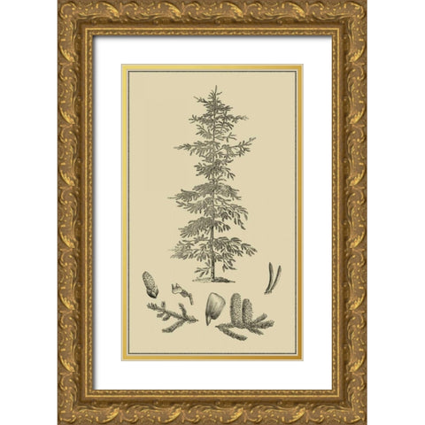 Arbor Study II Gold Ornate Wood Framed Art Print with Double Matting by Vision Studio