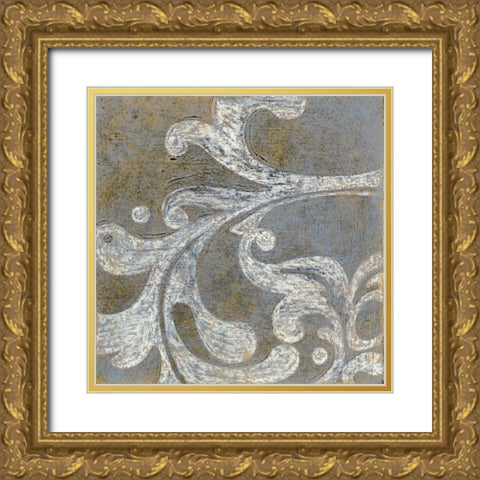 Rococo II Gold Ornate Wood Framed Art Print with Double Matting by Wyatt Jr., Norman
