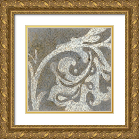 Rococo III Gold Ornate Wood Framed Art Print with Double Matting by Wyatt Jr., Norman
