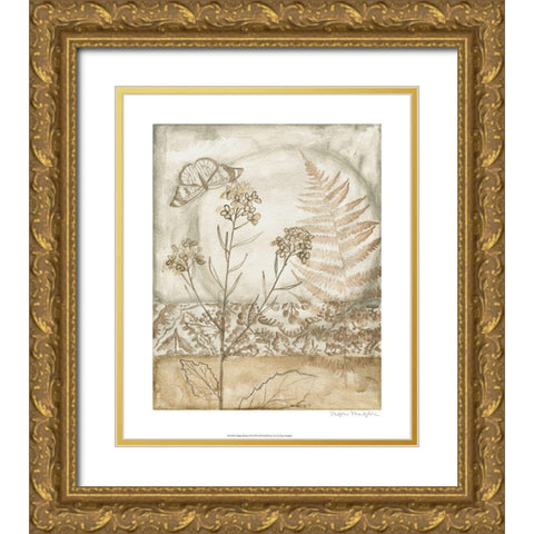 Twilight Meadow IV Gold Ornate Wood Framed Art Print with Double Matting by Meagher, Megan