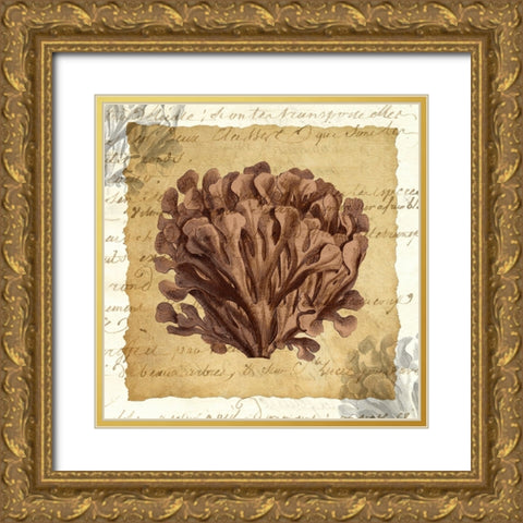 La Vie en Mer III Gold Ornate Wood Framed Art Print with Double Matting by Vision Studio